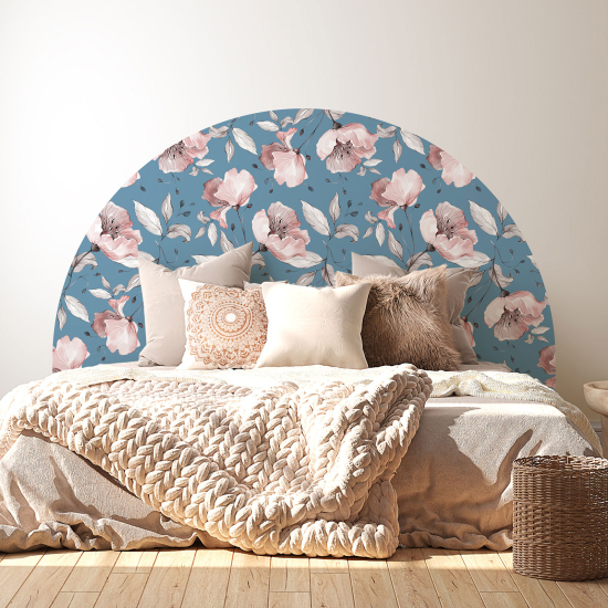 Headboard Wall Sticker - Flowers