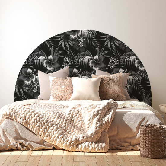 Headboard Wall Sticker - Flowers