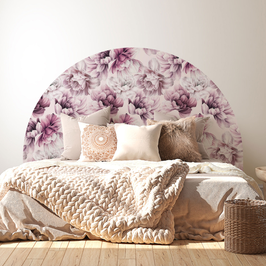 Headboard Wall Sticker - Flowers