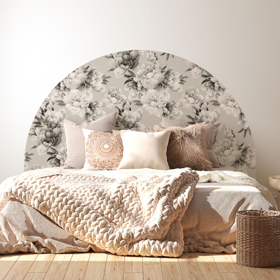 Headboard Wall Sticker - Flowers