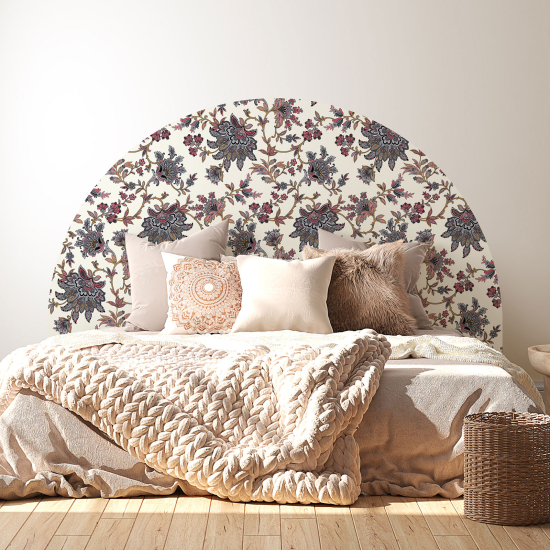 Headboard Wall Sticker - Flowers