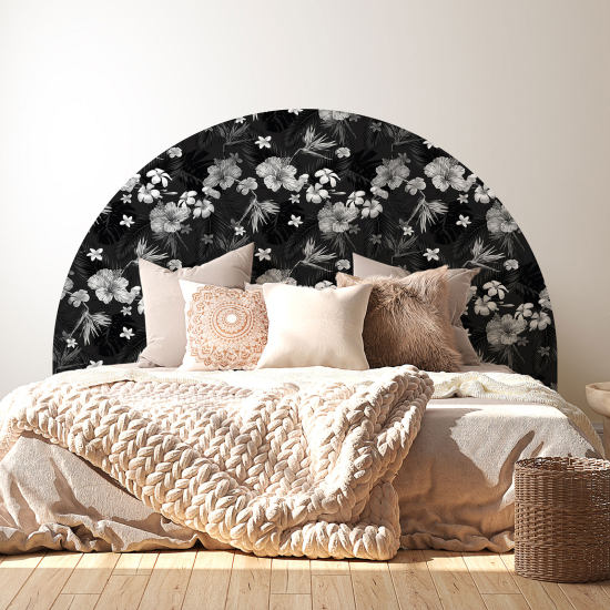 Headboard Wall Sticker - Flowers