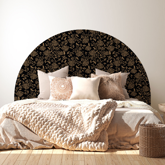 Headboard Wall Sticker - Flowers