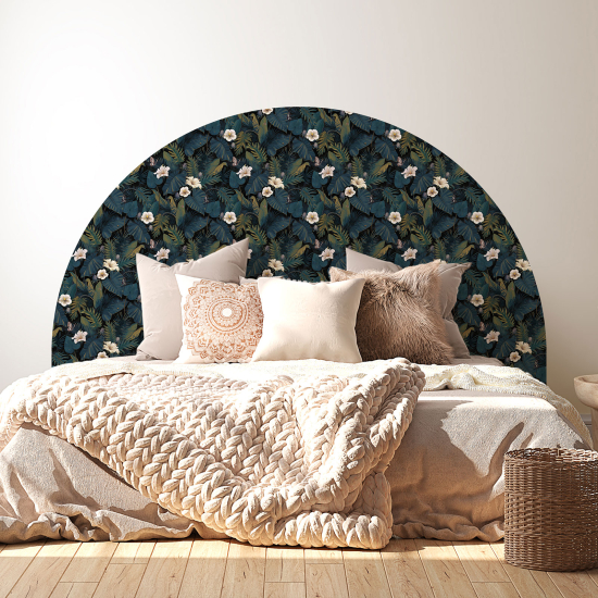 Headboard Wall Sticker - Flowers