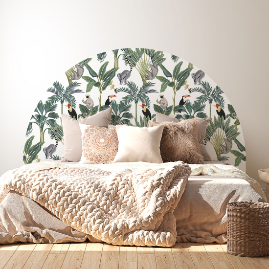 Headboard Wall Sticker - Jungle