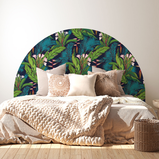 Headboard Wall Sticker - Leaves