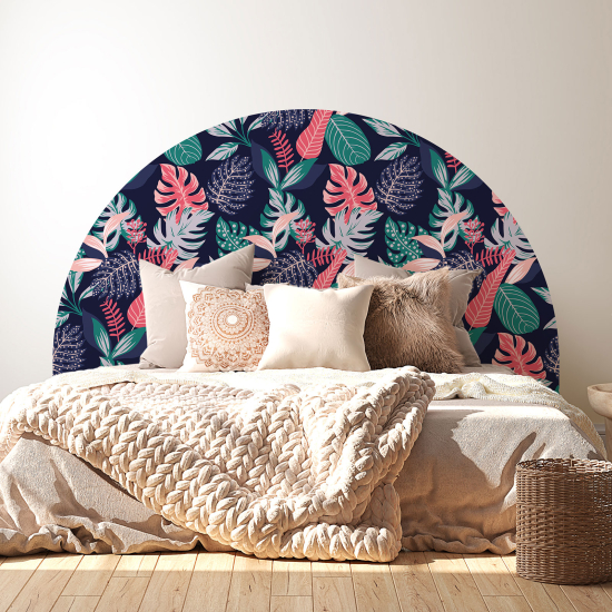 Headboard Wall Sticker - Leaves