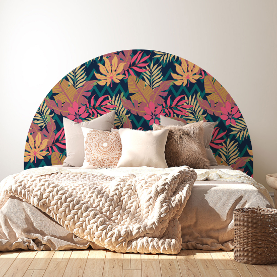 Headboard Wall Sticker - Leaves