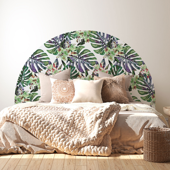 Headboard Wall Sticker - Leaves