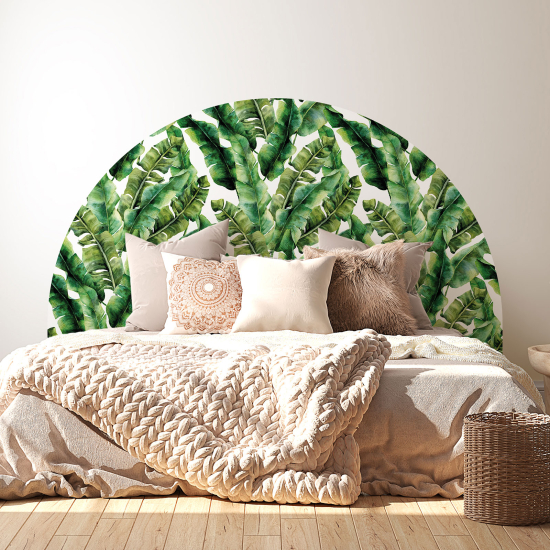 Headboard Wall Sticker - Leaves