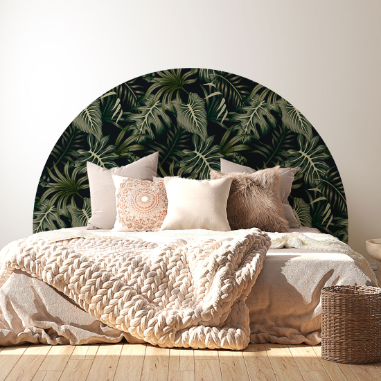 Headboard Wall Sticker - Leaves