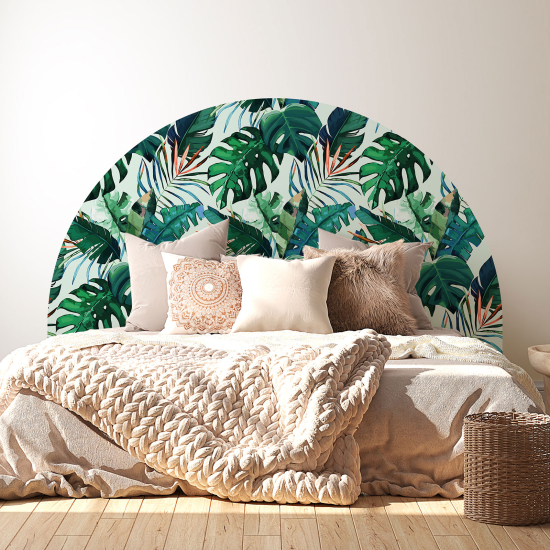 Headboard Wall Sticker - Leaves