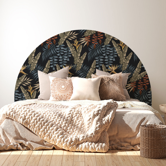 Headboard Wall Sticker - Leaves