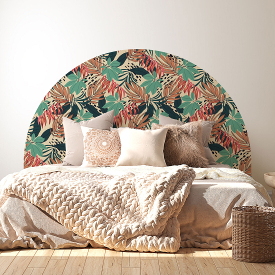 Headboard Wall Sticker - Leaves