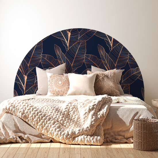 Headboard Wall Sticker - Leaves