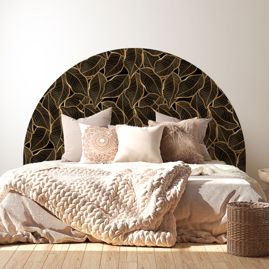 Headboard Wall Sticker - Leaves