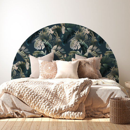 Headboard Wall Sticker - Leaves