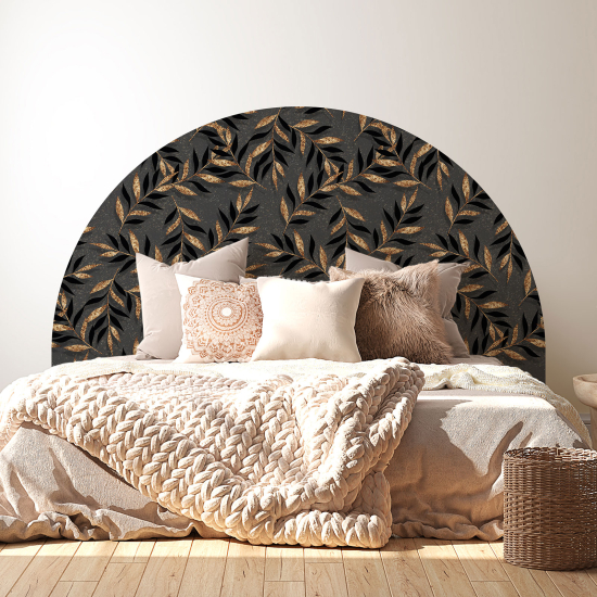 Headboard Wall Sticker - Leaves