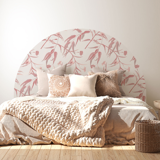 Headboard Wall Sticker - Leaves