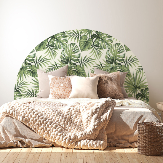 Headboard Wall Sticker - Leaves