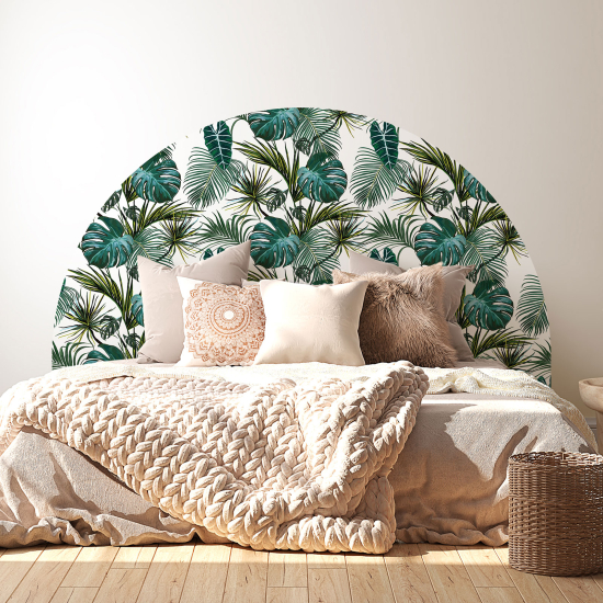 Headboard Wall Sticker - Leaves