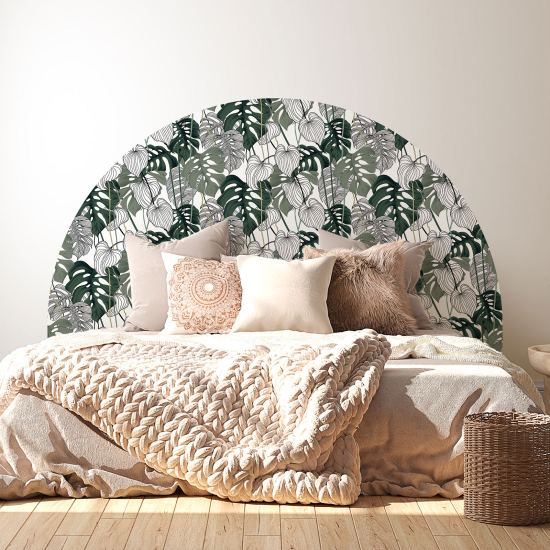 Headboard Wall Sticker - Leaves