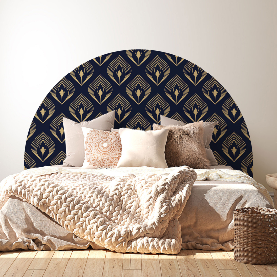 Headboard Wall Sticker - Oriental pattern