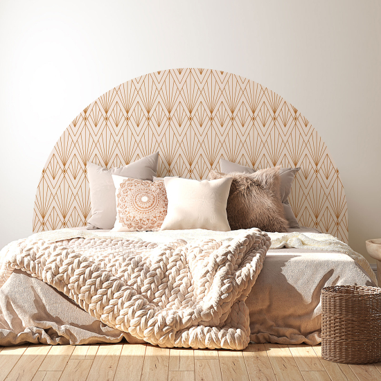 Headboard Wall Sticker - Oriental pattern