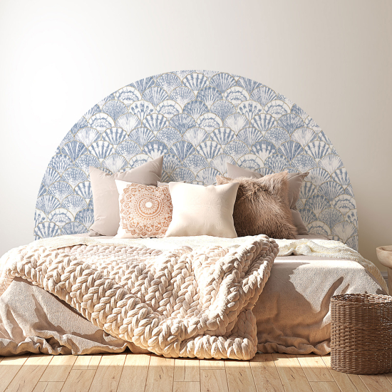 Headboard Wall Sticker - Oriental Pattern