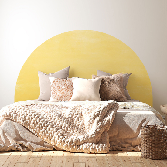 Headboard Wall Sticker - Trendy color