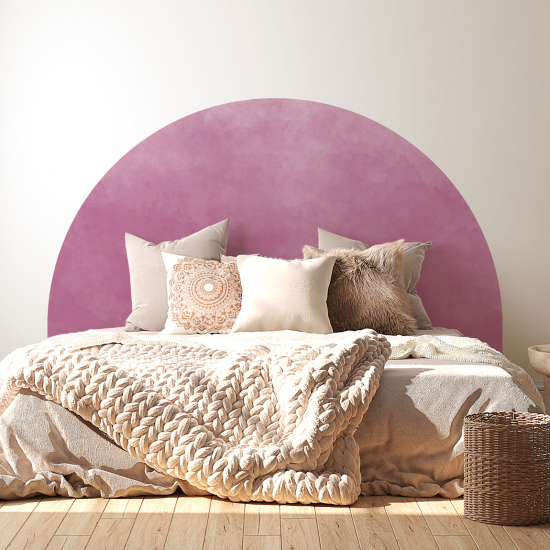 Headboard Wall Sticker - Trendy color