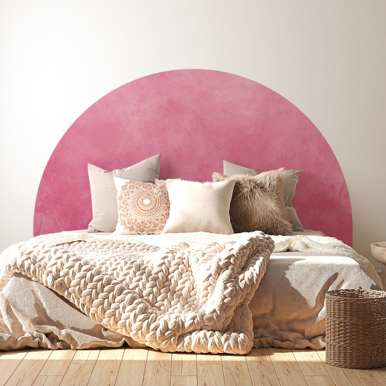 Headboard Wall Sticker - Trendy color