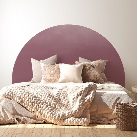 Headboard Wall Sticker - Trendy color