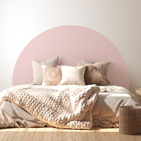 Headboard Wall Sticker - Trendy color