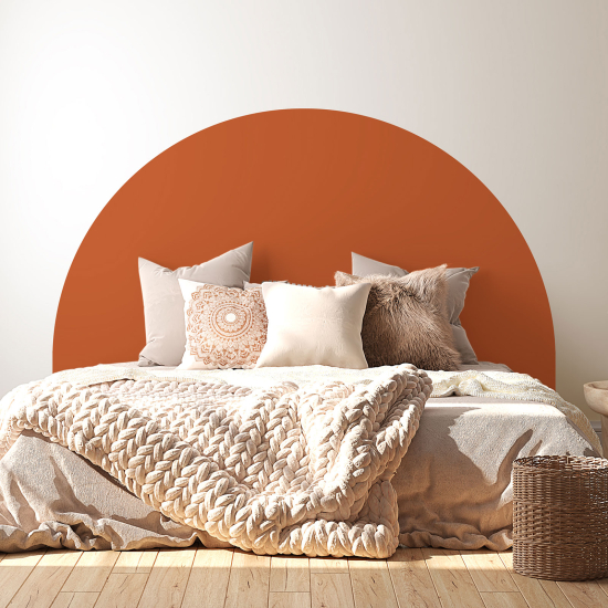 Headboard Wall Sticker - Trendy color