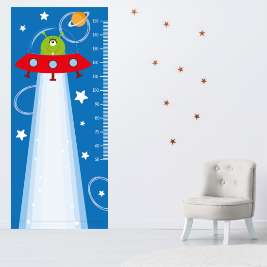 Height Chart Wall Sticker - Extraterrestrial