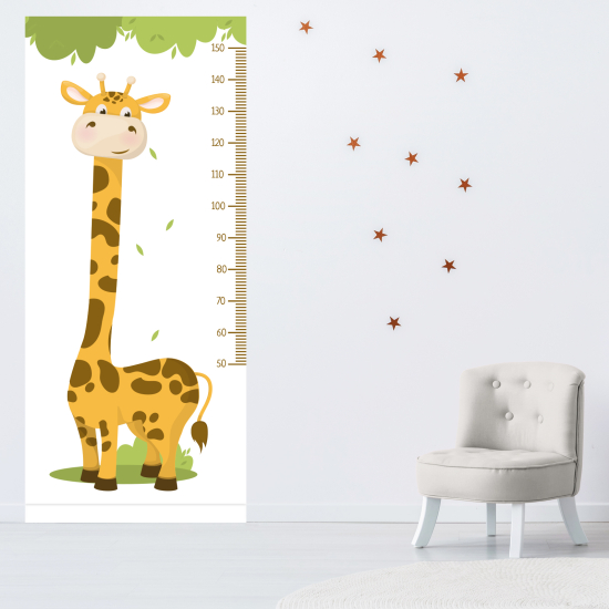 Height Chart Wall Sticker - Giraffe