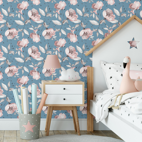 Kid Wall Mural - Wallpaper - Floral