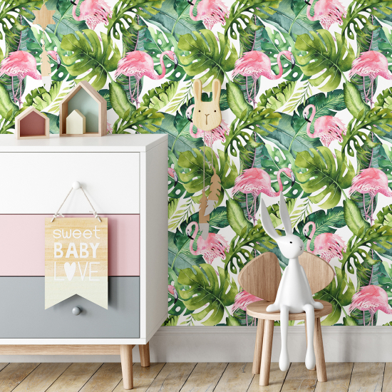 Kid Wall Mural - Wallpaper - Tropical