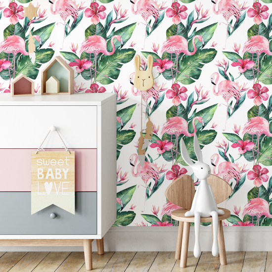 Kid Wall Mural - Wallpaper - Tropical