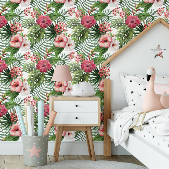 Kid Wall Mural - Wallpaper - Tropical