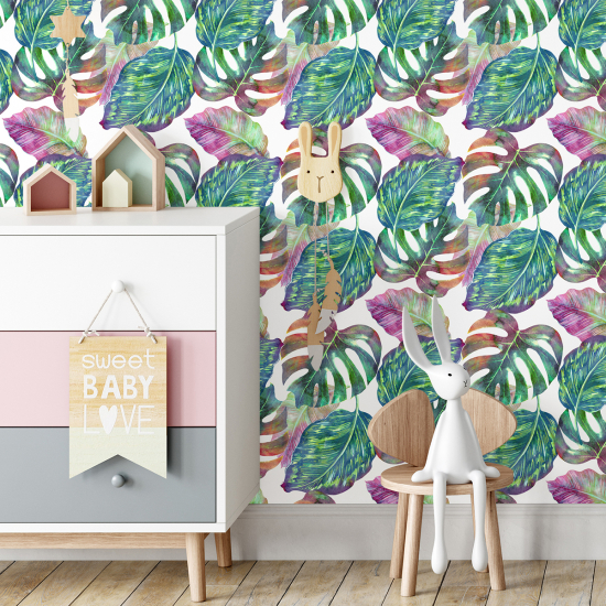 Kid Wall Mural - Wallpaper - Tropical