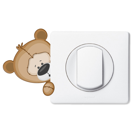 Light Switch Sticker - Bear Cub