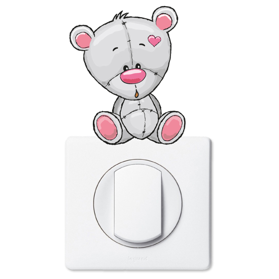 Light Switch Sticker - Bear Cub