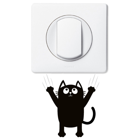 Light Switch Sticker - Cat