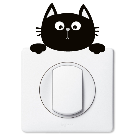 Light Switch Sticker - Cat