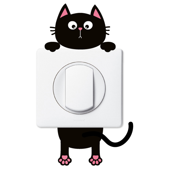 Light Switch Sticker - Cat