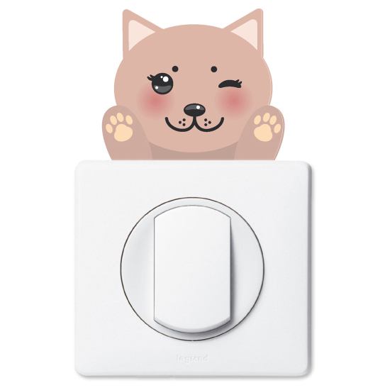 Light Switch Sticker - Cat