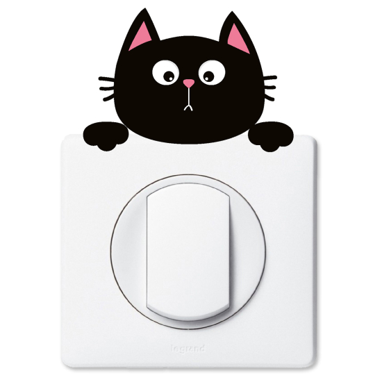 Light Switch Sticker - Cat