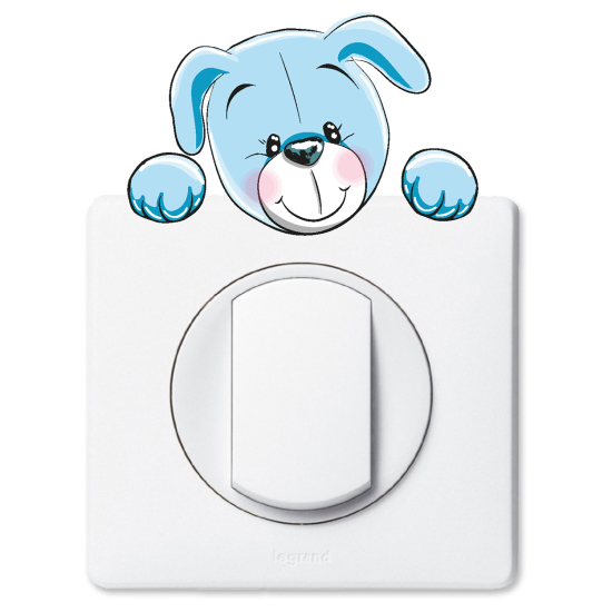 Light Switch Sticker - Dog